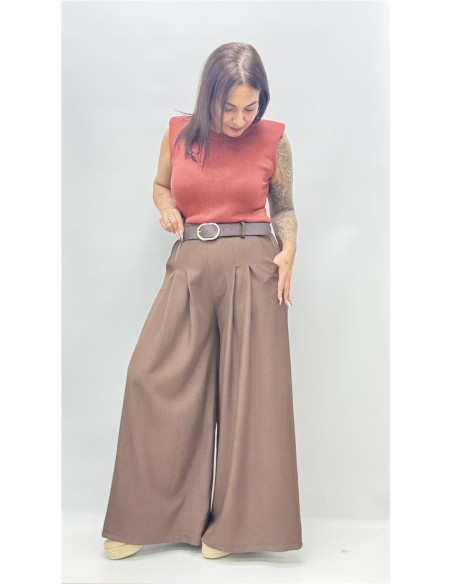 PANTALON TATI MARRON