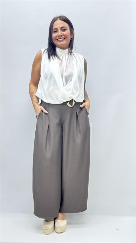 PANTALON JULIETA MARRON