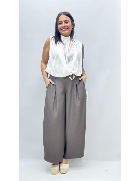 PANTALON JULIETA MARRON