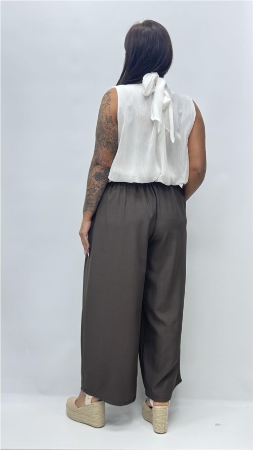 PANTALON JULIETA MARRON