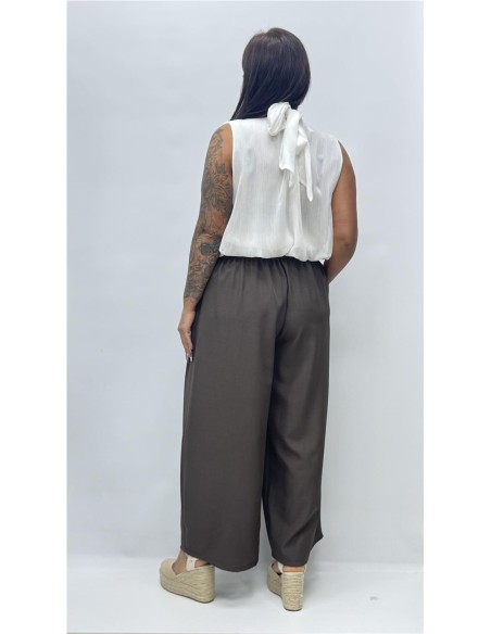 PANTALON JULIETA MARRON