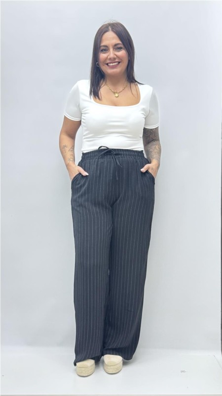 PANTALON DIPLOMATICO NEGRO