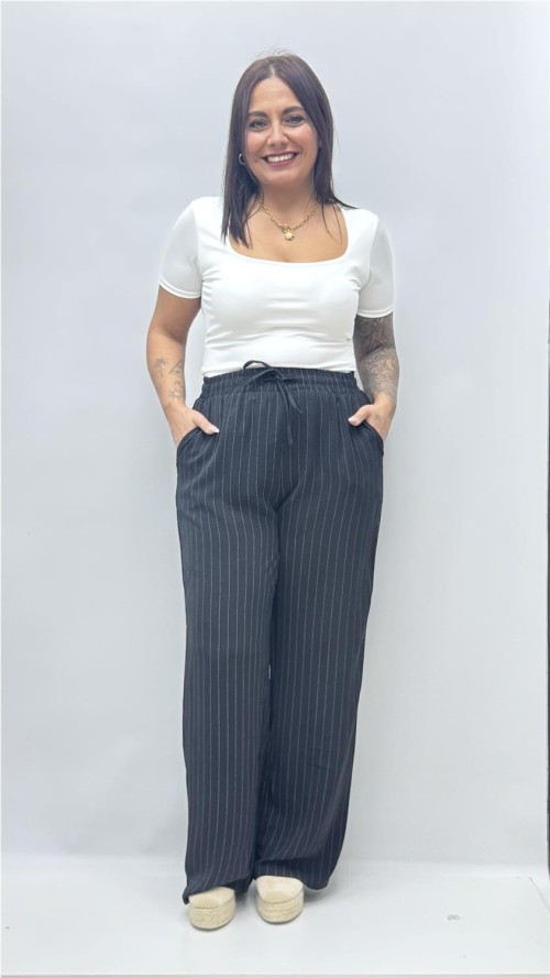 PANTALON DIPLOMATICO NEGRO