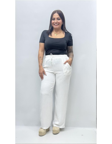 PANTALON DIPLOMATICO BLANCO