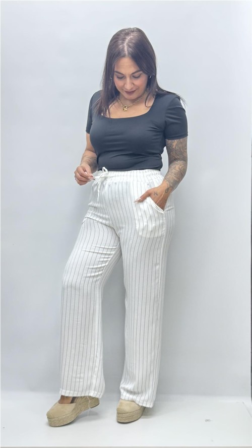 PANTALON DIPLOMATICO BLANCO