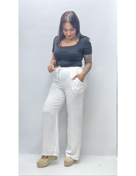 PANTALON DIPLOMATICO BLANCO