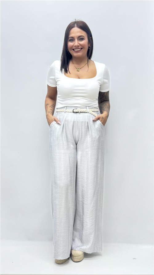 PANTALON ROSALIA GRIS