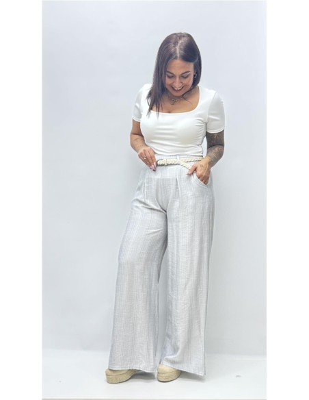PANTALON ROSALIA GRIS