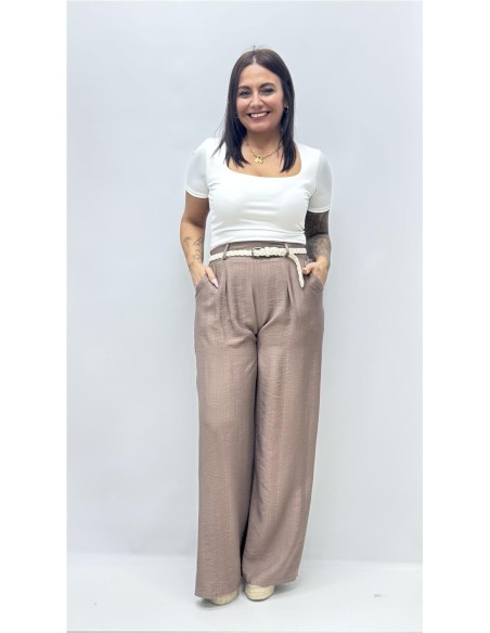 PANTALON ROSALIA MARRON