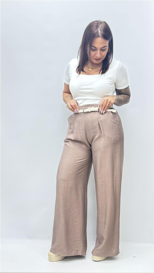 PANTALON ROSALIA MARRON