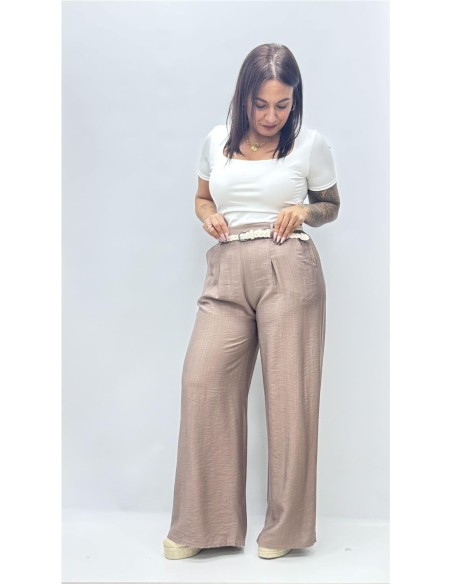 PANTALON ROSALIA MARRON
