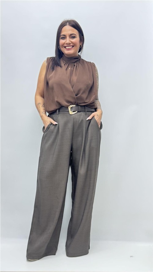 PANTALON ARIZONA MARRON