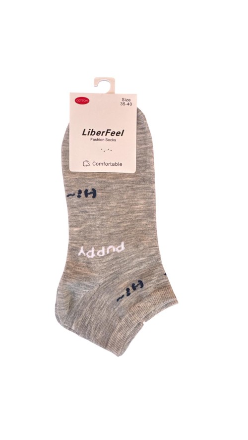 CALCETIN TOBILLERO DIBUJO MARINO