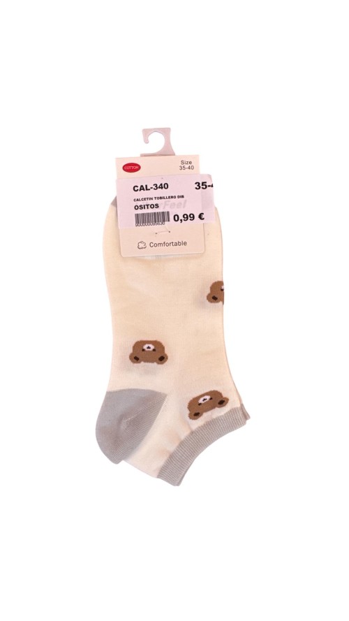 CALCETIN TOBILLERO DIBUJO 1