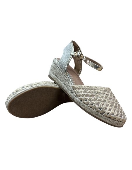 ESPARTO IMITACION CROCHE ORO