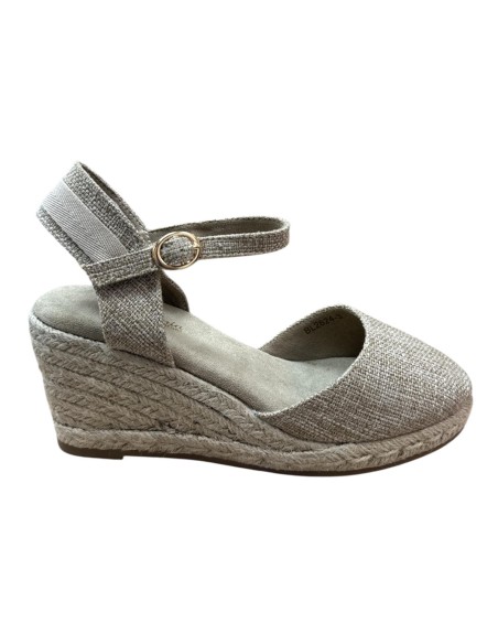 ESPARTO CON HEBILLA Y CUERDAS BEIG