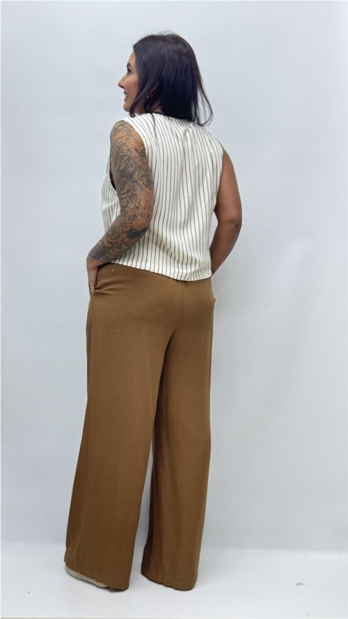 CONJUNTO ROUS MARRON