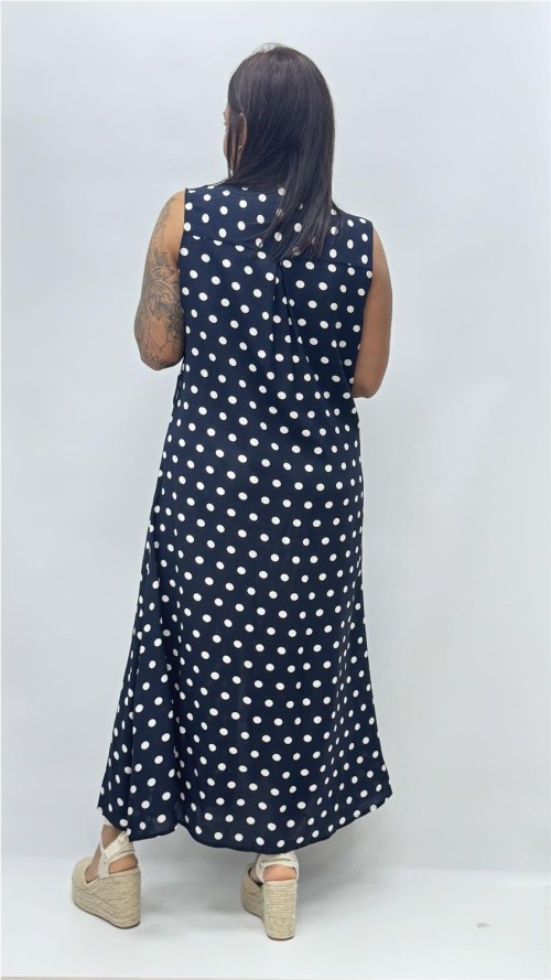 VESTIDO ABRIL VAQUERO OSCURO