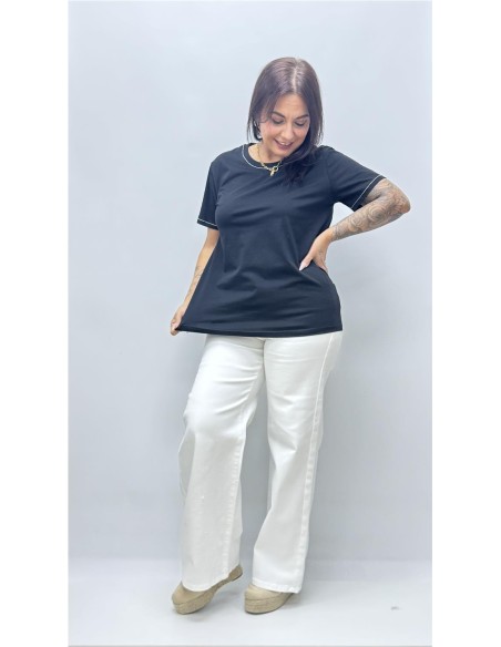 CAMISETA ADRIANA NEGRO