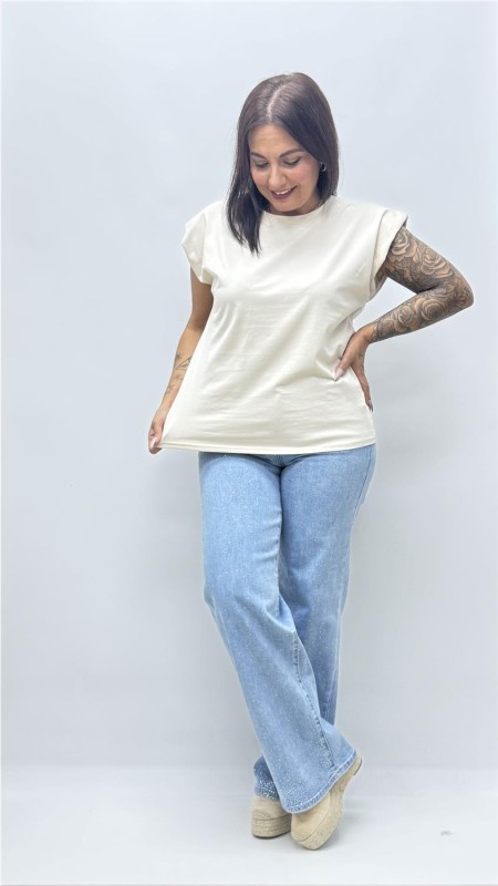 CAMISETA VIDA BEIG 2