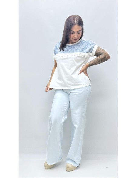 CAMISETA TEJANA BLANCO 1