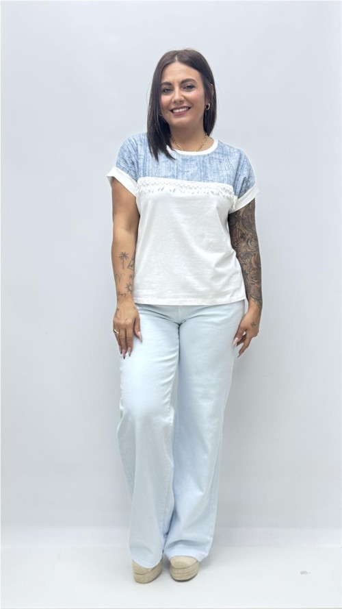 CAMISETA TEJANA BLANCO 1