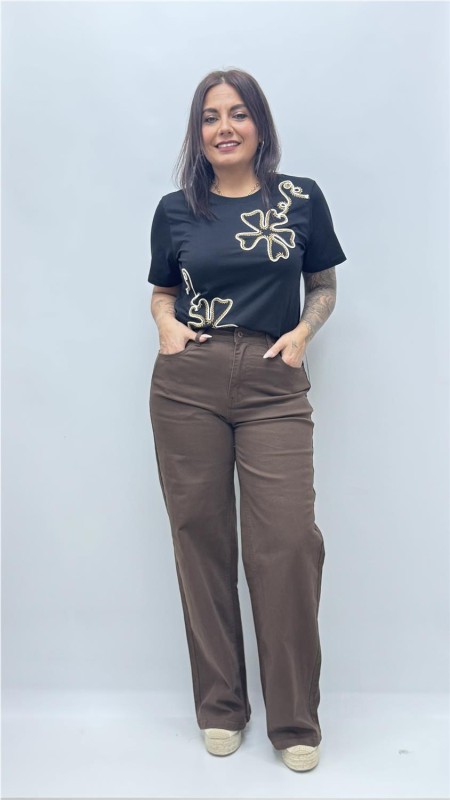 CAMISETA ESTELA NEGRO