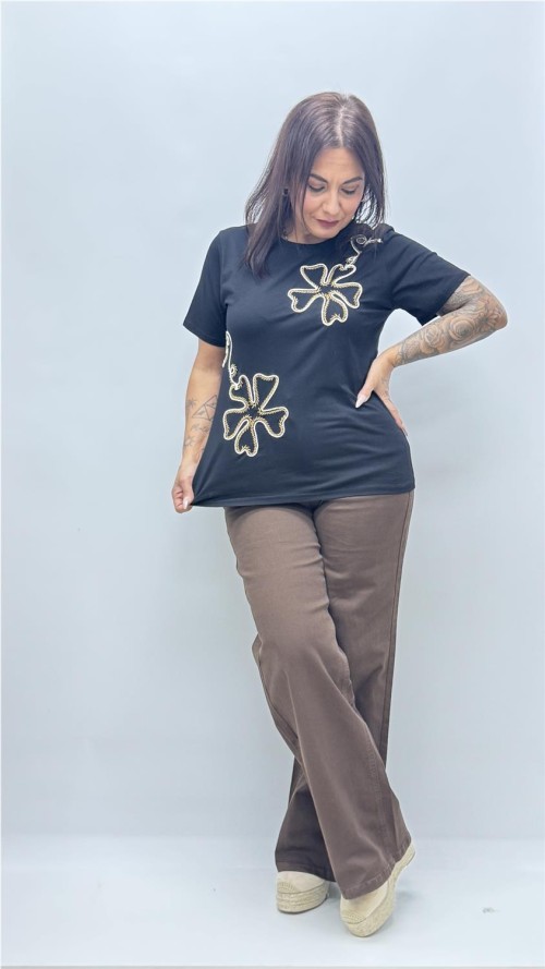 CAMISETA ESTELA NEGRO