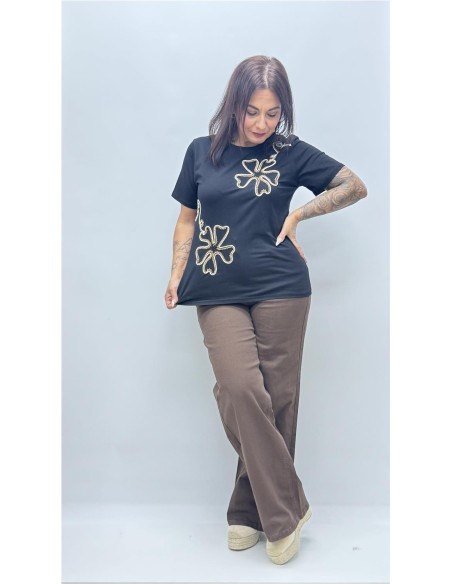 CAMISETA ESTELA NEGRO