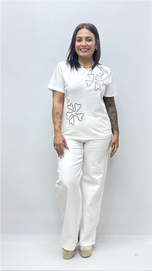 CAMISETA ESTELA BLANCO