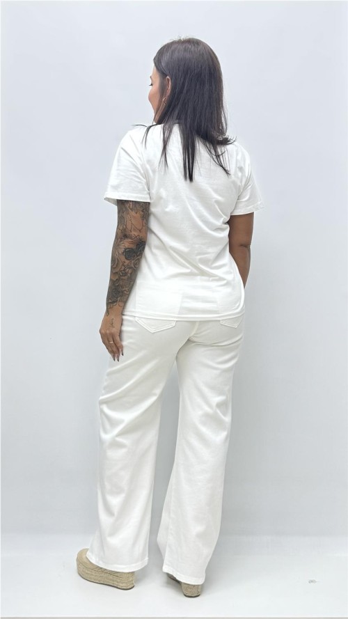 CAMISETA ESTELA BLANCO