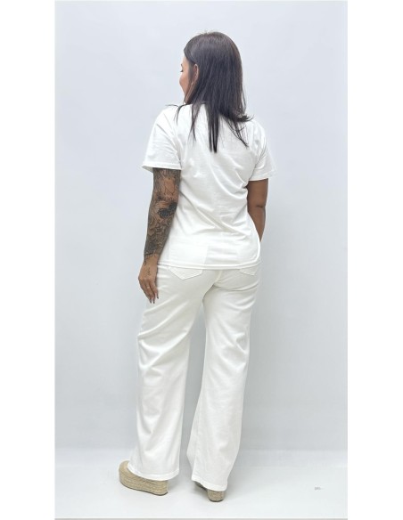 CAMISETA ESTELA BLANCO