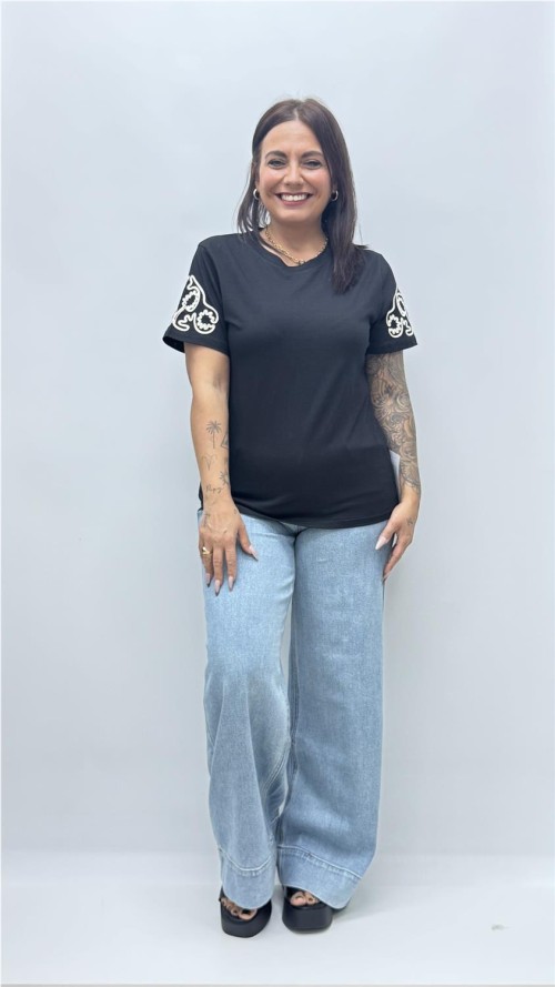 DAMISETA ANASTACIA NEGRO