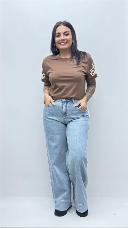 DAMISETA ANASTACIA MARRON