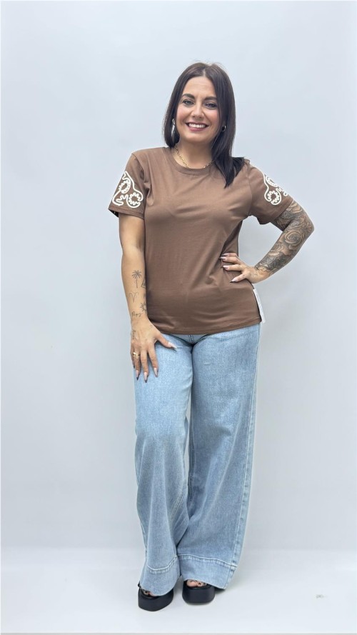 DAMISETA ANASTACIA MARRON