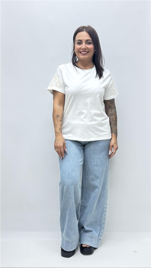 DAMISETA ANASTACIA BLANCO