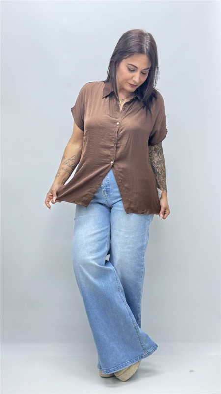 CAMISA ANITA MARRON 2