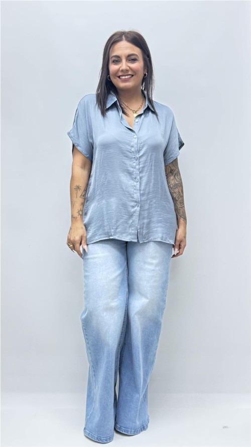 CAMISA ANITA AZUL