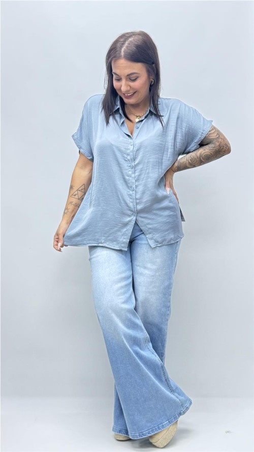CAMISA ANITA AZUL