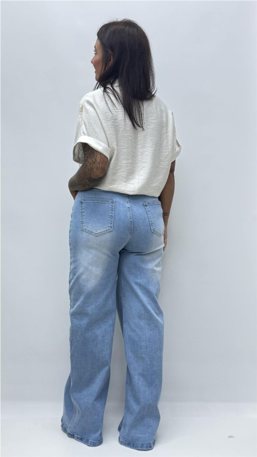 CAMISA BENIDORM BEIG