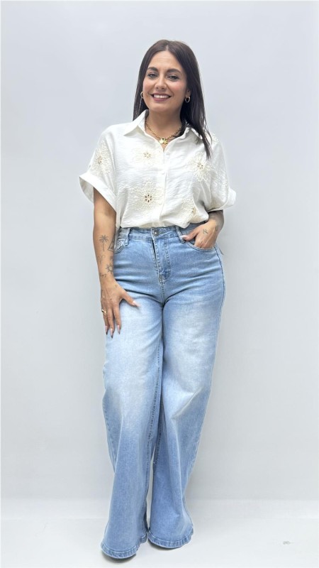 CAMISA BENIDORM BLANCO