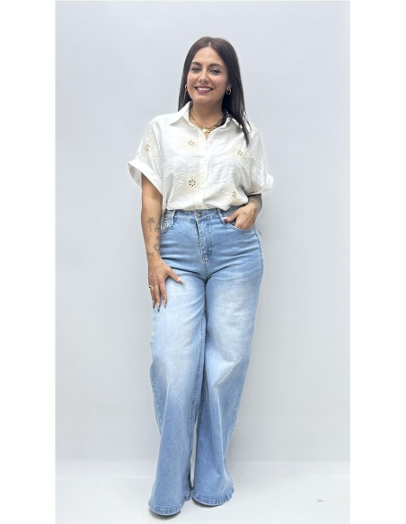 CAMISA BENIDORM BLANCO