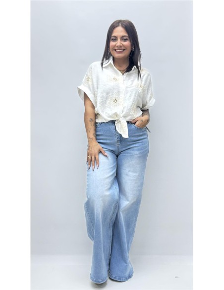 CAMISA BENIDORM BLANCO