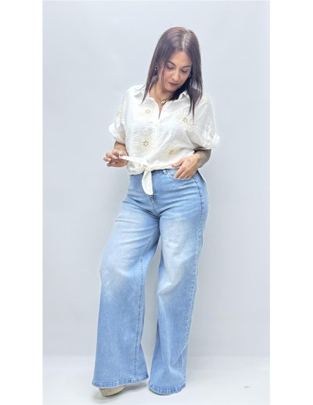 CAMISA BENIDORM BLANCO