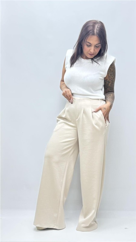 PANTALON LAURA BEIG 2