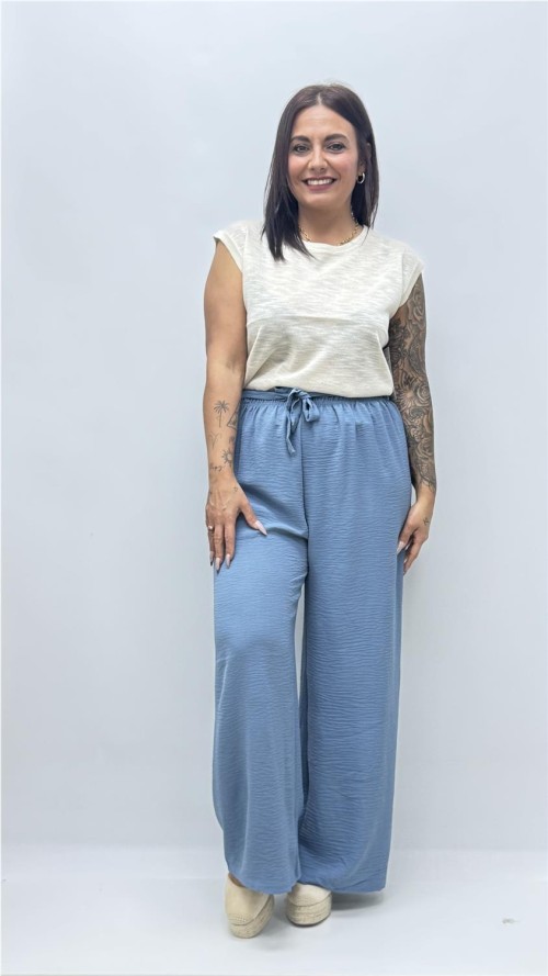 PANTALON RAQUEL AZUL