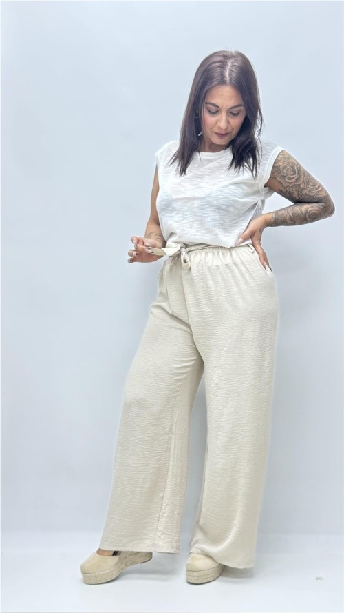 PANTALON RAQUEL BEIG