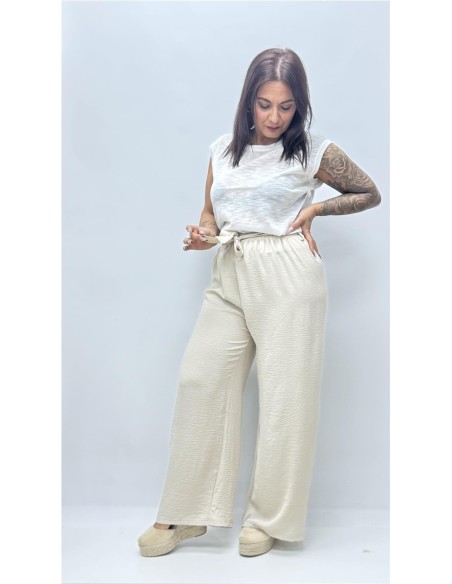 PANTALON RAQUEL BEIG