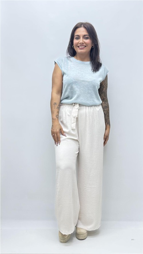 PANTALON RAQUEL BLANCO