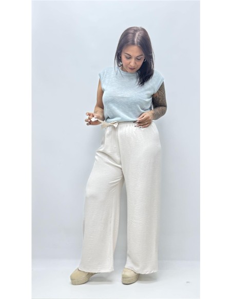 PANTALON RAQUEL BLANCO